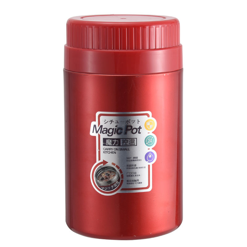 304 stainless steel vacuum braised beaker double thick large capacity thermos cup household insulation braised pot wholesale