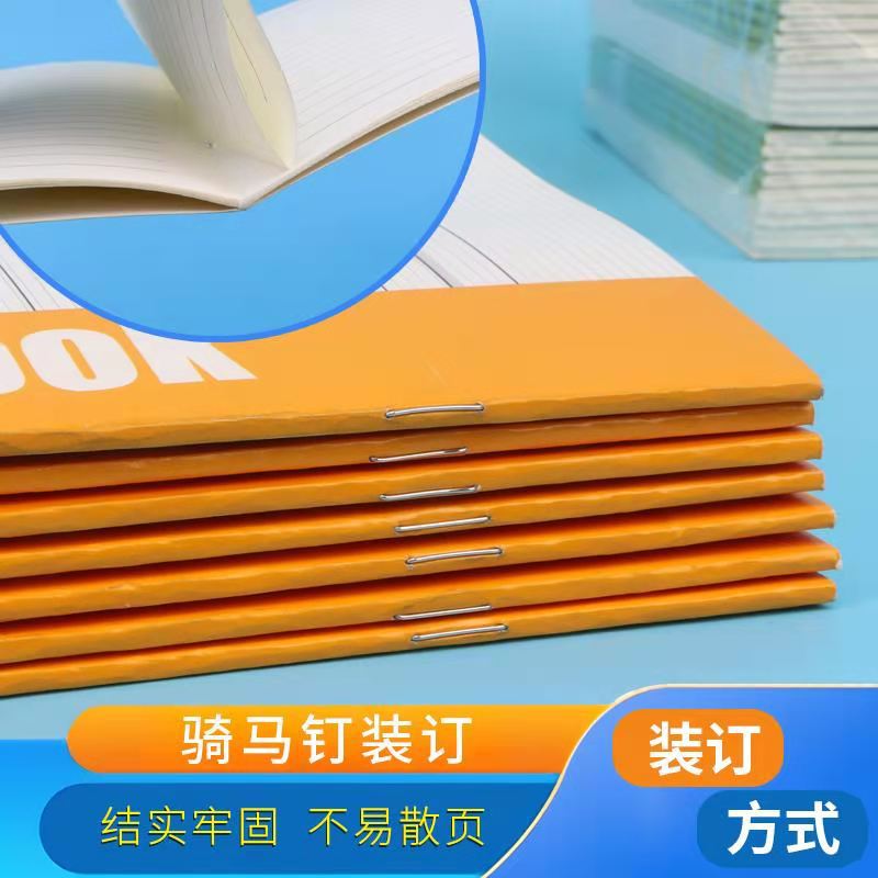 Horse Riding Soft Copy A5 Notebook 32K Office Notepad Student Horse Riding Office Horizontal Line Soft Copy