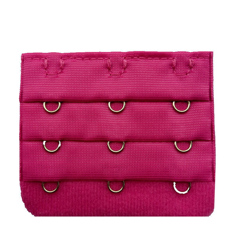 Bra Extension Buckle Three Rows and Three Buttons Intimates Extension Buckle Growth 5cm Bra with 3 Rows and 3 Buttons Back Buckle Cross-Border Product