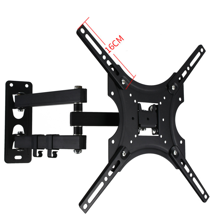Foreign trade 32-55 telescopic rotating LCD screen swing bracket LED flat panel TV monitor wall rack