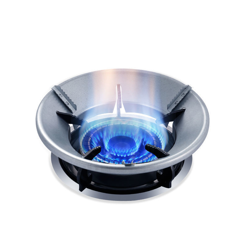 Household gas stove windproof cover energy-saving cover bracket energy-saving stove ring gas stove Universal fire-gathering cover gas-saving cover