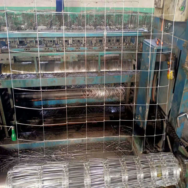 Factory Customized Sheep and Cattle Fence Net, Grassland Net, Sheep Guardrail Net, Hot-Dip Galvanized Steel Wire Breeding Net, Iron Wire Protective Net