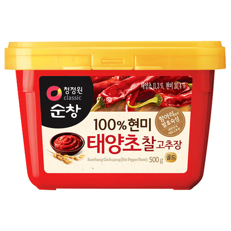 South Korea Qingjing garden 500g chili sauce stone pot bibimbap rice cake sauce Army hot pot sweet chili sauce Korean chili sauce