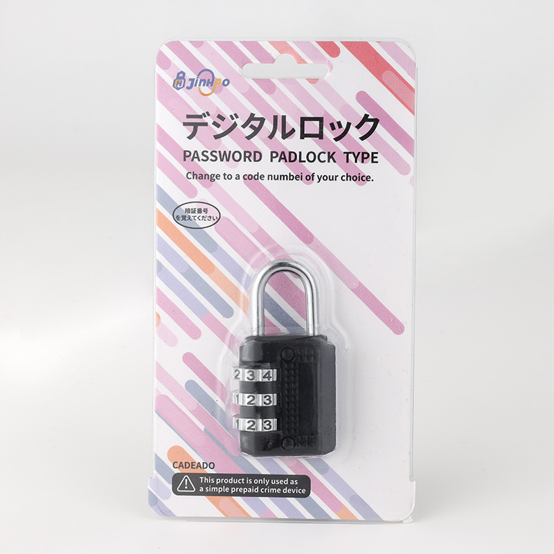 Source Manufacturer for Foreign Trade Password Lock, Student Dormitory Password Lock, Luggage and Unloading Single Password Lock