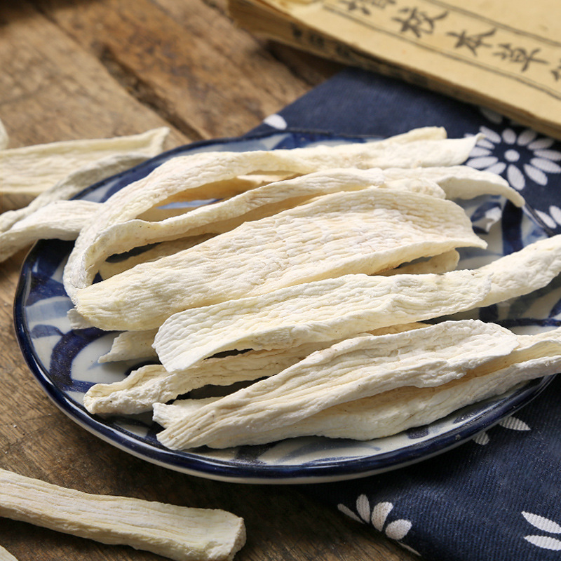 Factory Wholesale Henan Jiaozuo Wenxian Iron Bar Yam Tablets New Goods Low Temperature Drying Huaiyam Tablets Oblique Dried Yam