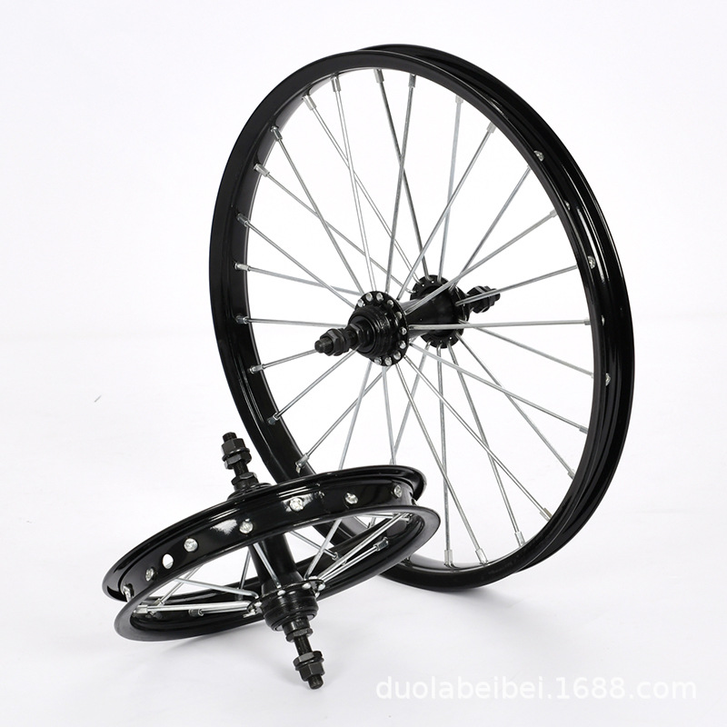 Детский велосипедный обод стальной алюминиевый 12/14/16/18 дюймов переднее заднее колесо втулка аксессуары для коляски
