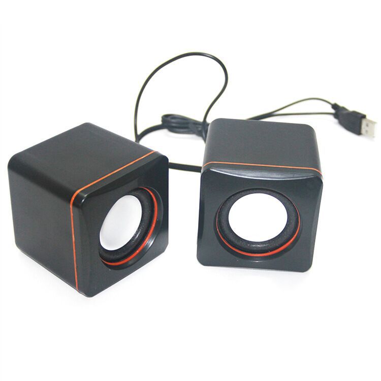 Wholesale USB Computer Small Audio Mini Notebook Desktop Multimedia Portable Wired Speaker Desktop Speaker
