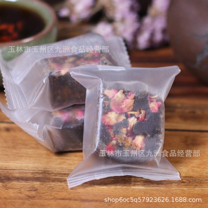 Ancient Brown Sugar Individually Packaged Ginger Dates Sugar Cane Old Brown Sugar Rose Osmanthus Red Dates Soil Brown Sugar Bulk Manufacturer Batch Sales