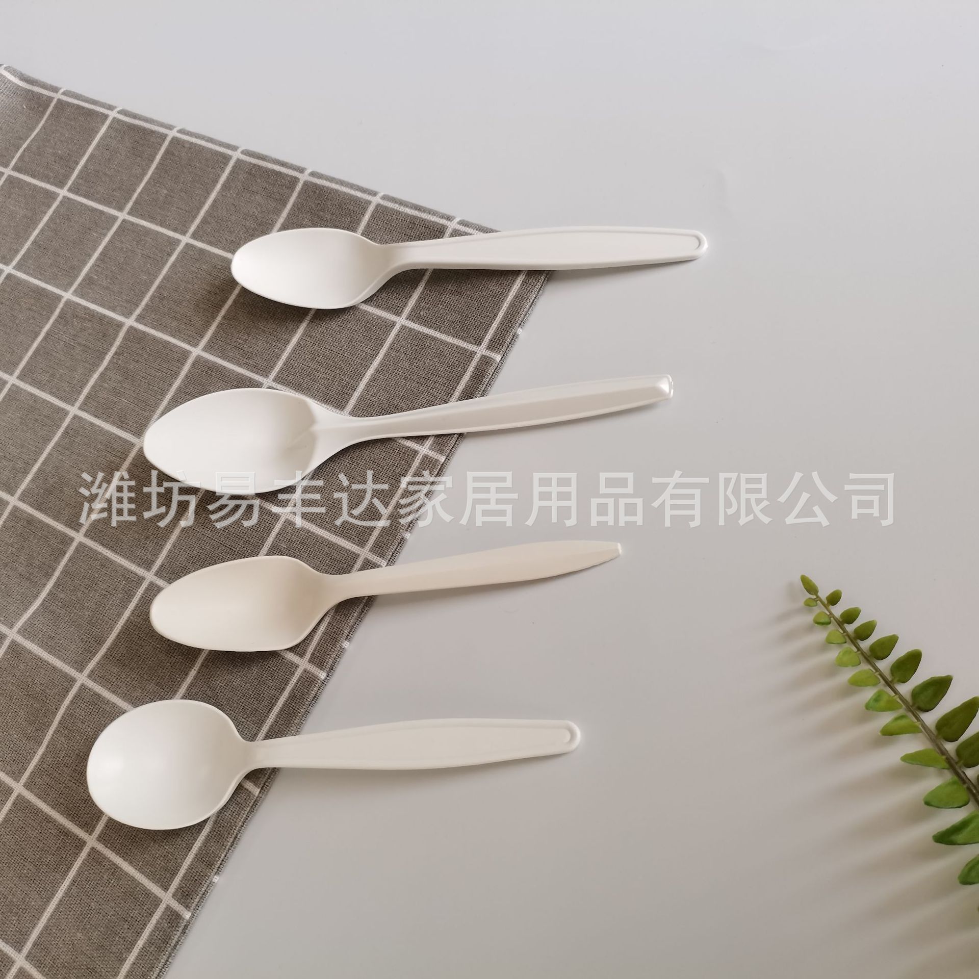 Factory Customized Disposable Corn Starch Cutlery, Forks and Spoons, Biodegradable Cutlery, Forks and Spoons, Various Specifications