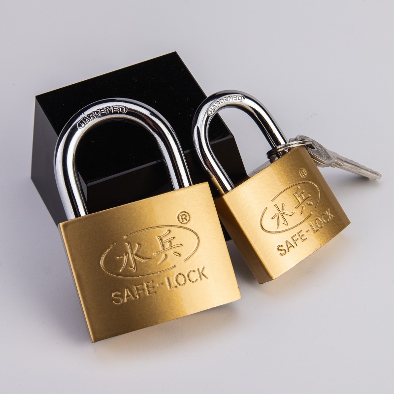 Sailor brand iron lock factory wholesale small copper lock lock lock head spot home imitation copper padlock single unlock open
