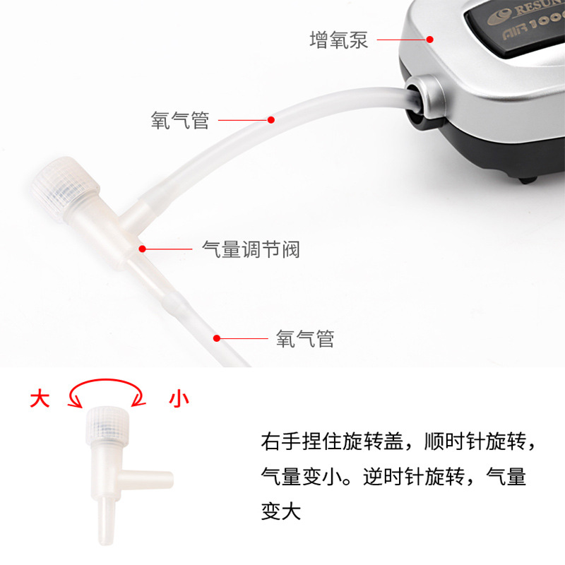 Fish Tank Oxygen Pump Air Volume Regulating Valve Automatic Flower Watering Artifact Water Volume Control Throttle Valve Aquarium Supplies Wholesale