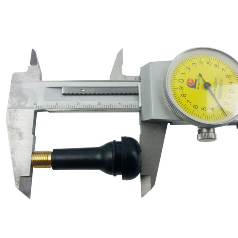 Automobile vacuum tire air nozzle car tubeless valve TR414 valve nozzle contains valve core spot