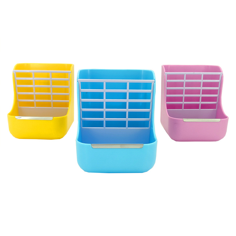 Two-in-one Grass Rack Rabbit Totoro Dutch Pig Pot Anti-turning Anti-gnawing Edge Fixed Rabbit Pot Grass Feeder