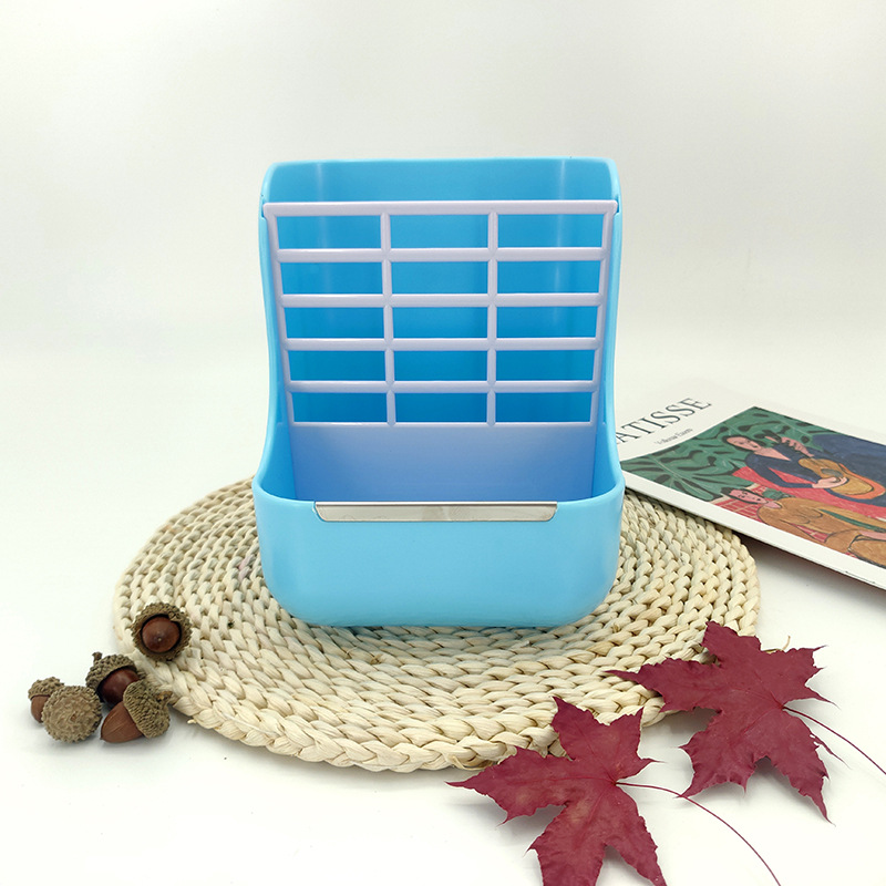 Two-in-one Grass Rack Rabbit Totoro Dutch Pig Pot Anti-turning Anti-gnawing Edge Fixed Rabbit Pot Grass Feeder