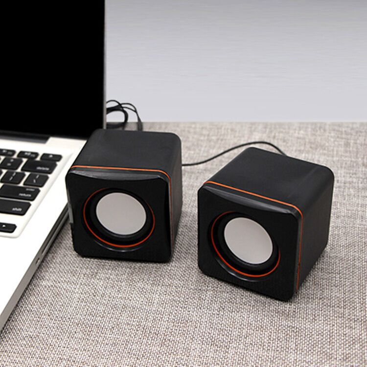 Wholesale USB Computer Small Audio Mini Notebook Desktop Multimedia Portable Wired Speaker Desktop Speaker