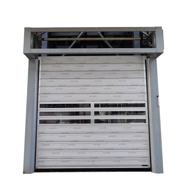 Food Warehouse Hard Fast Door, Pedestrian and Vehicle Diversion Radar, Thermal Insulation, Wind Resistance, Induction Metal Turbine Hard Fast Door