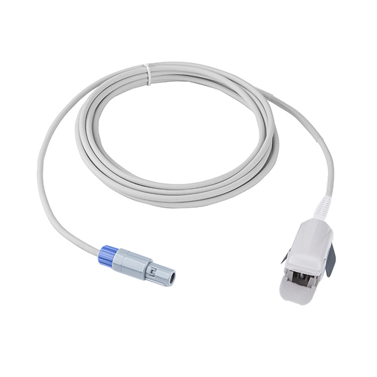 Mindray 6-Pin Adult Finger Clip-On Blood Oxygen Probe Repeatability Blood Oxygen Saturation Detector