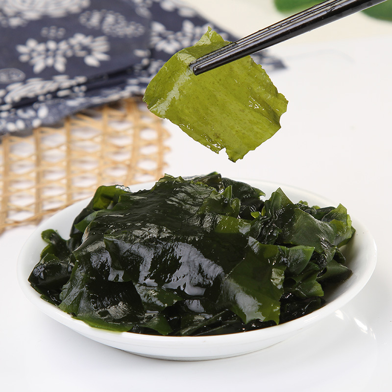 Dalian Seaweed Wakame Dried Seafood Seasoning Model M, L Roll Dried Seaweed Direct Supply Dried Seaweed