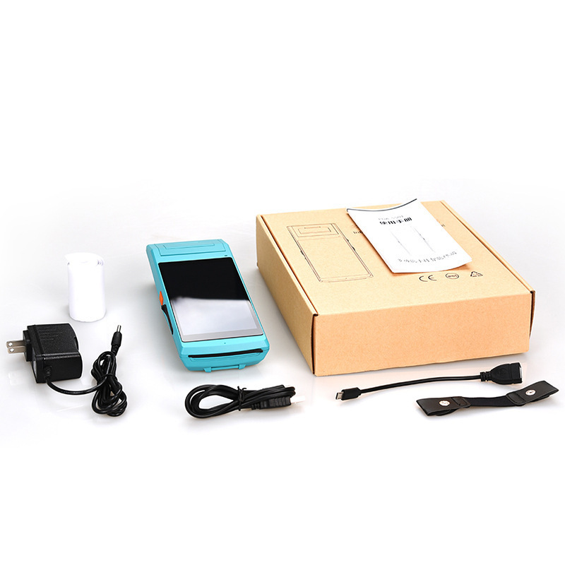 Handheld PDA one-dimensional two-dimensional data collector with printing Android intelligent medical waste barcode scanning terminal