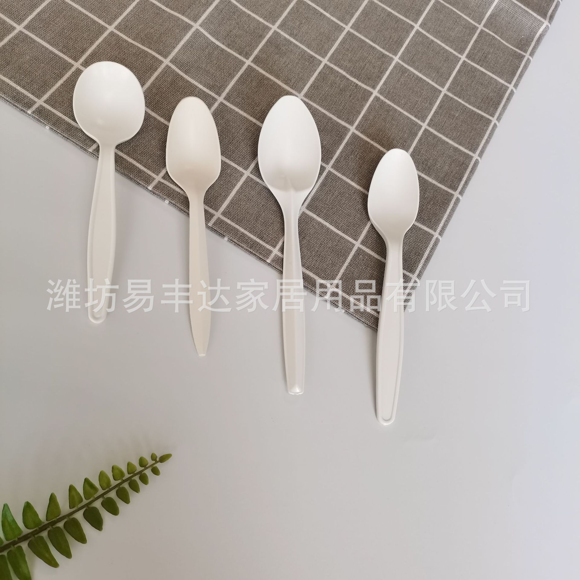 Factory Customized Disposable Corn Starch Cutlery, Forks and Spoons, Biodegradable Cutlery, Forks and Spoons, Various Specifications
