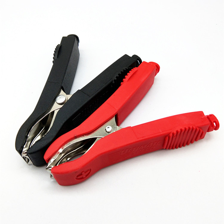 30A Nickel PlAted LArge AlligAtor Clip Big Mouth Clip Thickened 30A 75MM BAttery Clip ChArging