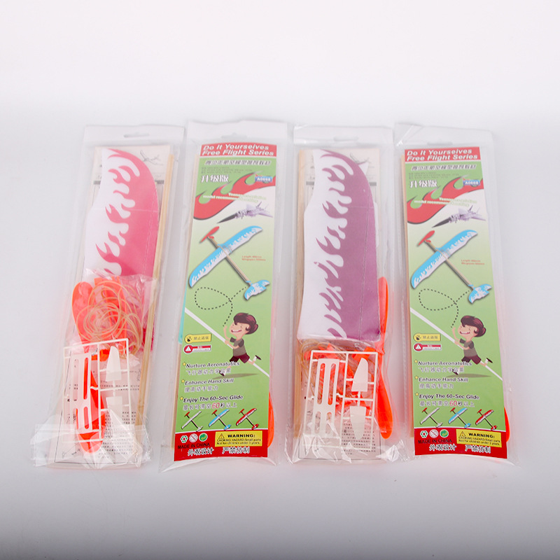 Thunderbird rubber band power aircraft model aircraft model biplane rubber band power aircraft manufacturers wholesale