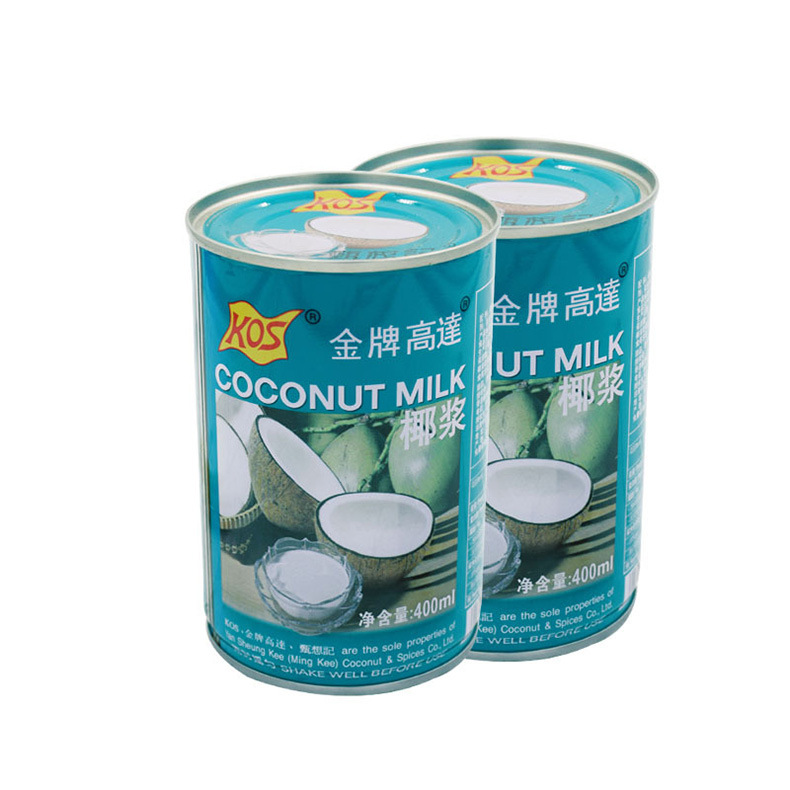 Gold medal Gundam coconut milk baking raw material KOS coconut milk Similu raw material Zhen want to remember Gundam coconut milk 400ml