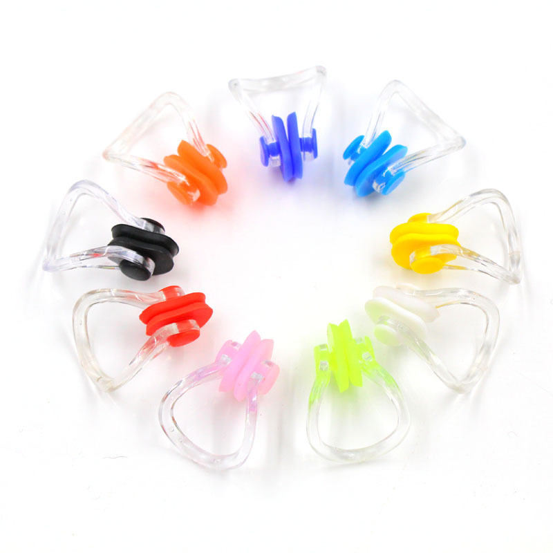 Плавательный носовой зажим, профессиональный противозадышный носовой зажим для тренировки взрослых и детей, прямая продажа с завода и трансграничные поставки