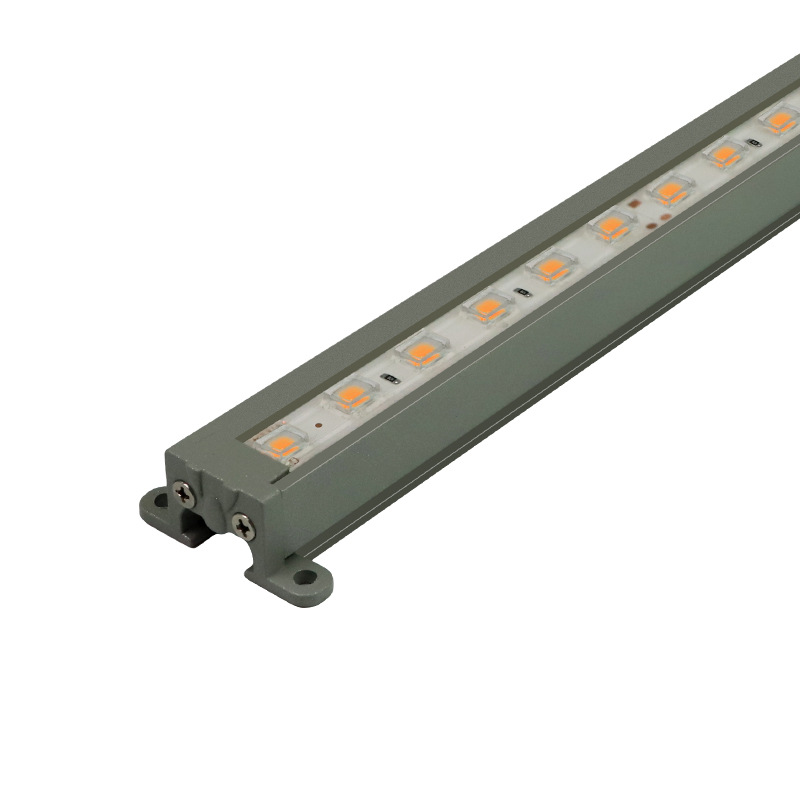 Yimei led outdoor waterproof line guardrail digital tube external control colorful horse racing signboard building body contour light