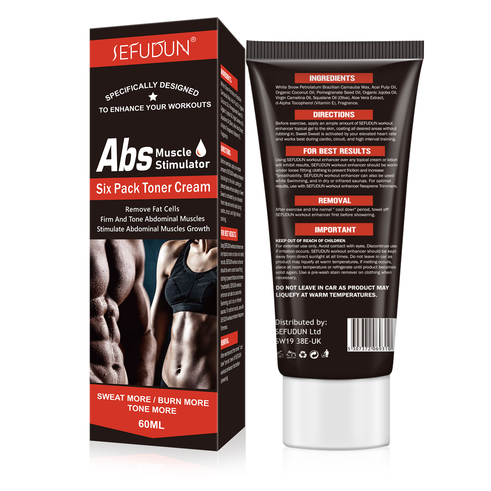 Foreign Trade Sefudun Men's Abdominal Muscle Cream