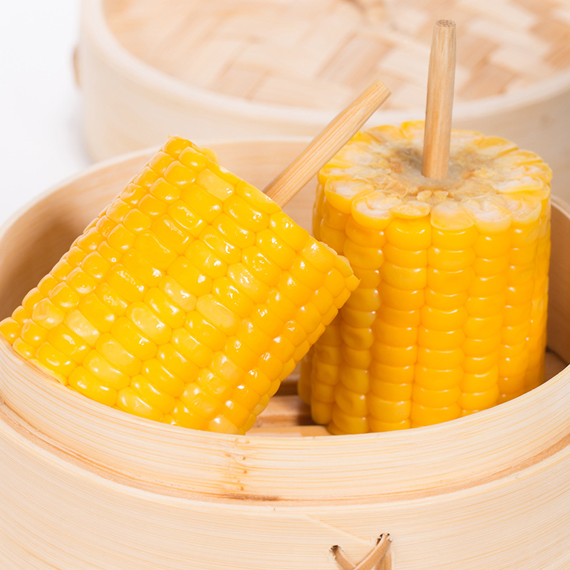Monkey is Guangxi Fruit Corn Segment [120gX3 Bag] Vacuum Instant Fresh and Tender Sweet Corn Segment Substitute Coarse Grain