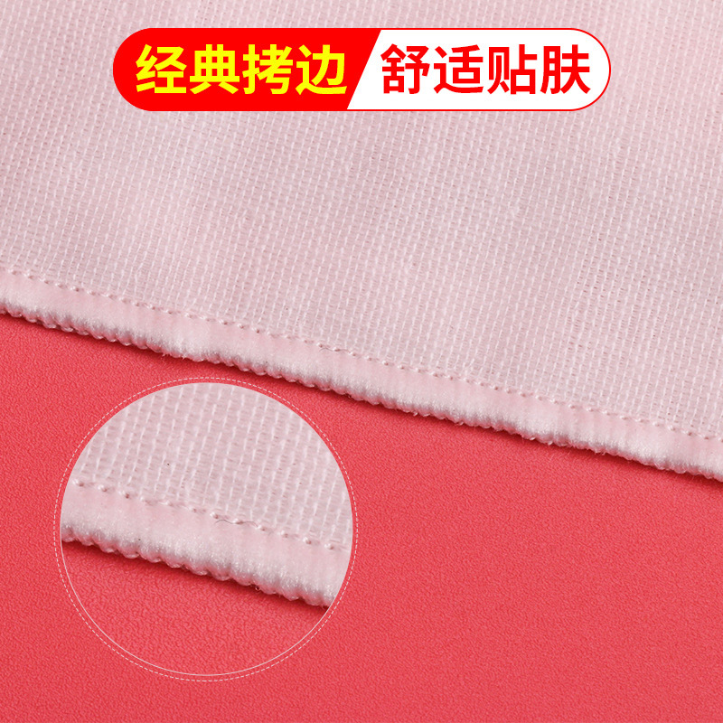 Class a Pure Cotton Sweat Towel Kidsren's Baby Sweat Absorbent Towel Kindergarten Baby Kidsren's Pad Sling Cartoon Can Be Printed with Logo
