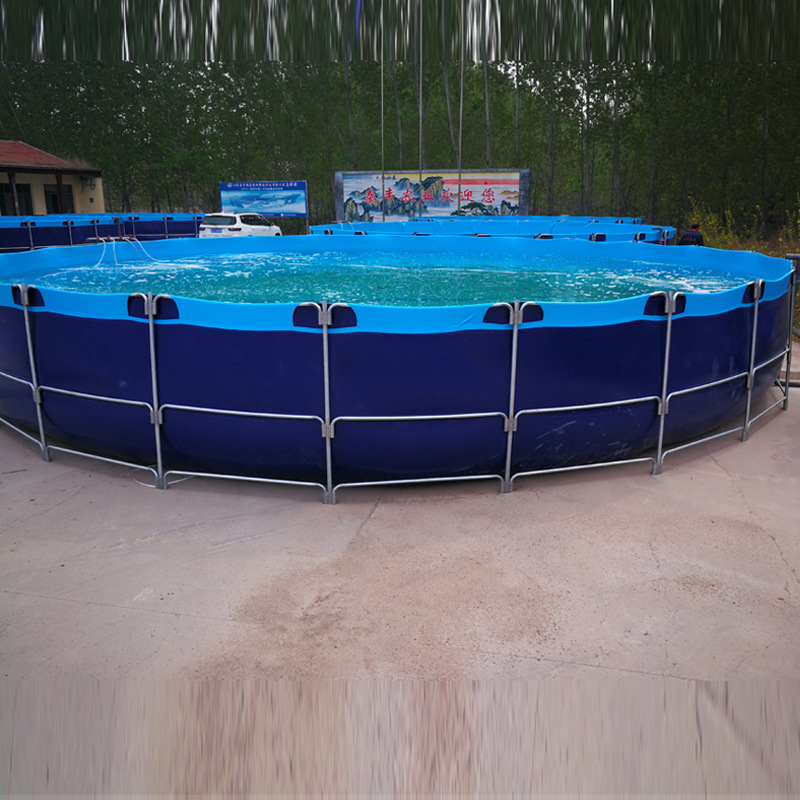 Bracket Pool mobile pool bracket pool specifications complete pvc canvas fish pool folding Transportation