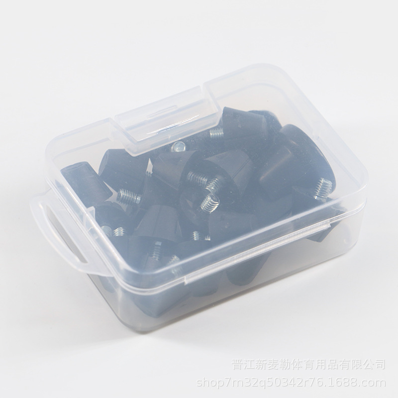 Factory Direct Sales Cross-Border Hot Selling Football Shoe Spikes Movable Nylon Spikes 13Mm16Mm Football Supplies 5mm Screws