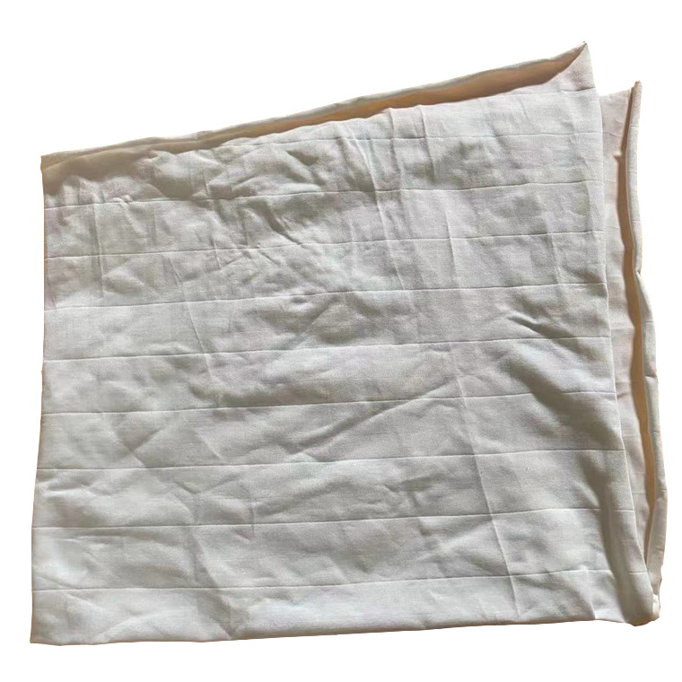 White Cotton Industrial Rags That Absorb Water and Do Not Shed Lint, Large Cotton Rags Are Available in Stock and Can Be Wiped by Manufacturers