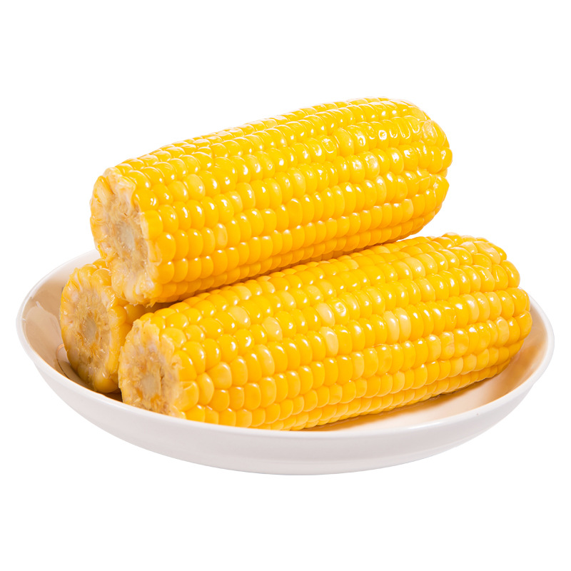Guangxi fruit corn cob fresh sweet corn 230gX8 bag base factory direct batch instant vacuum coarse grain meal replacement