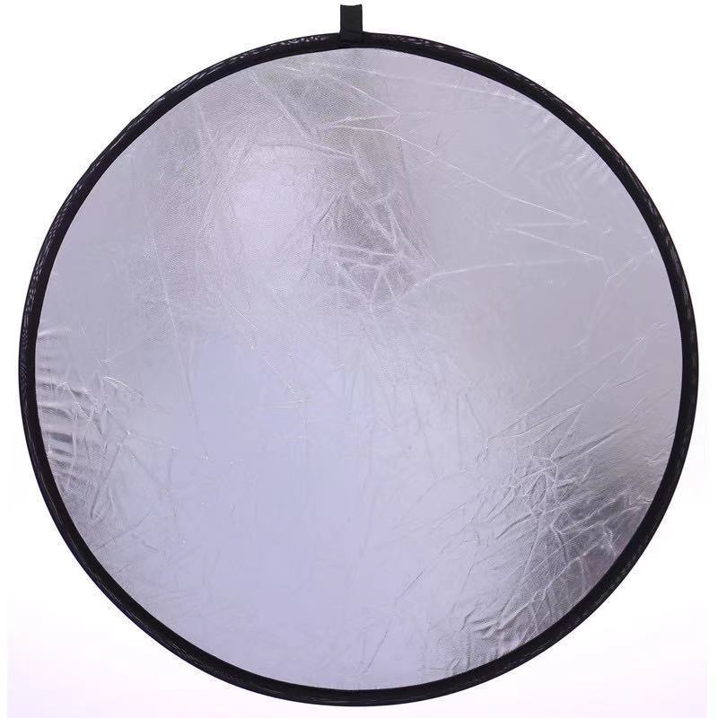 Photographic Reflector 60/80/110cm Round Five-in-One Outdoor Photographic Figure Flatlight Flexible Plate