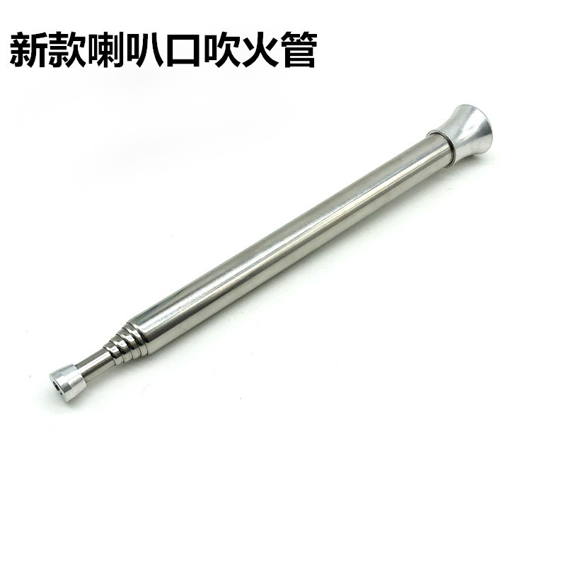 Складная огневая трубка для кемпинга, 6-секционная, портативная, улучшенная