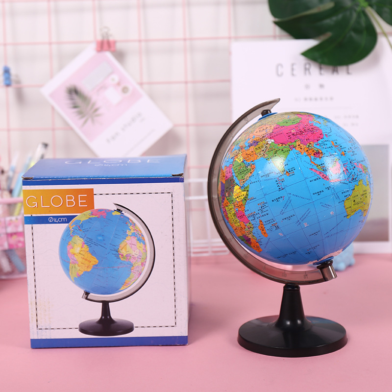 Student Trumpet Globe Chinese Geography Teaching Ornaments Children Learning Large Globe Teaching Aids Wholesale