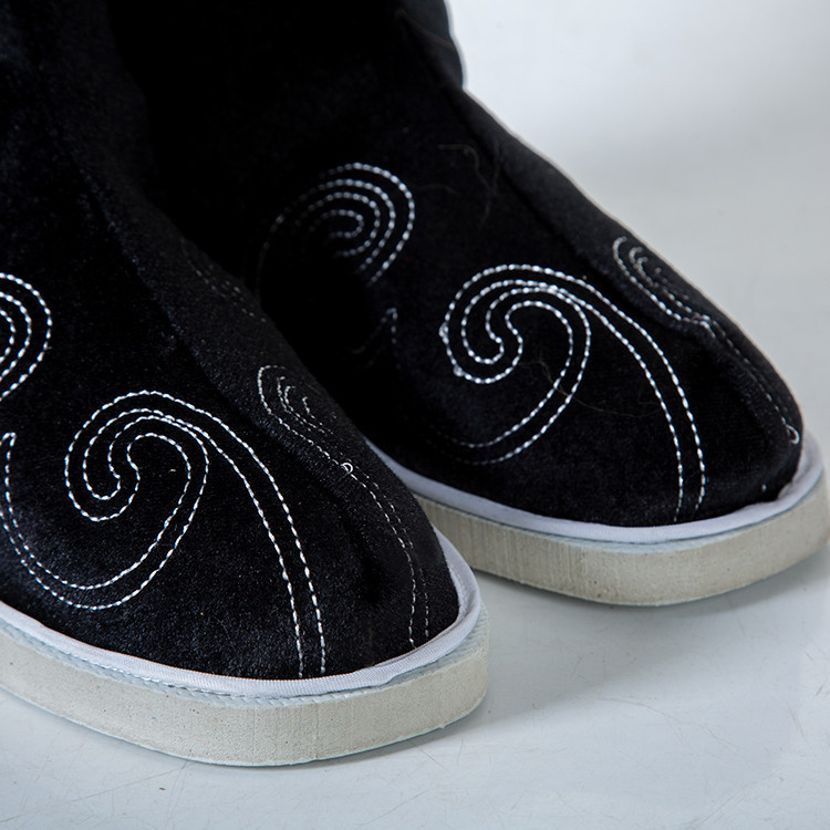 New Ancient Boots Ancient Costume Chinese Hanfu Hanfu Men's Han Shoes Ancient Shoes Men's Antique Official Boots Hanfu Cloth Shoes