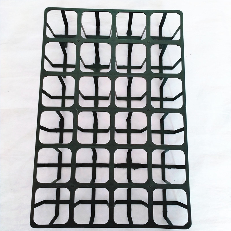 Plastic Small Black Square 7 Square Black Flower Pot Fleshy Small Flower Seedling Pot Fleshy Planting Flower Pot