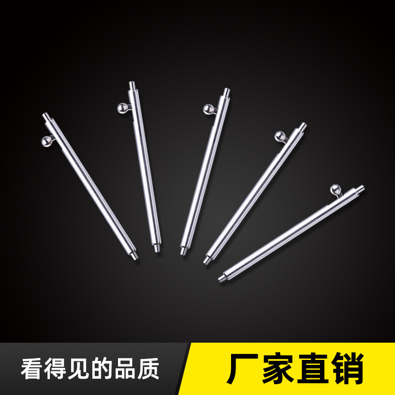 Stainless Steel Round Head Switch Quick Release Raw Ear Silicone Smart Watch Strap Switch Raw Ear All Steel Raw Ear Wholesale