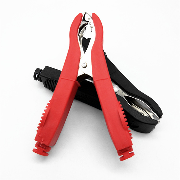 30A Nickel PlAted LArge AlligAtor Clip Big Mouth Clip Thickened 30A 75MM BAttery Clip ChArging
