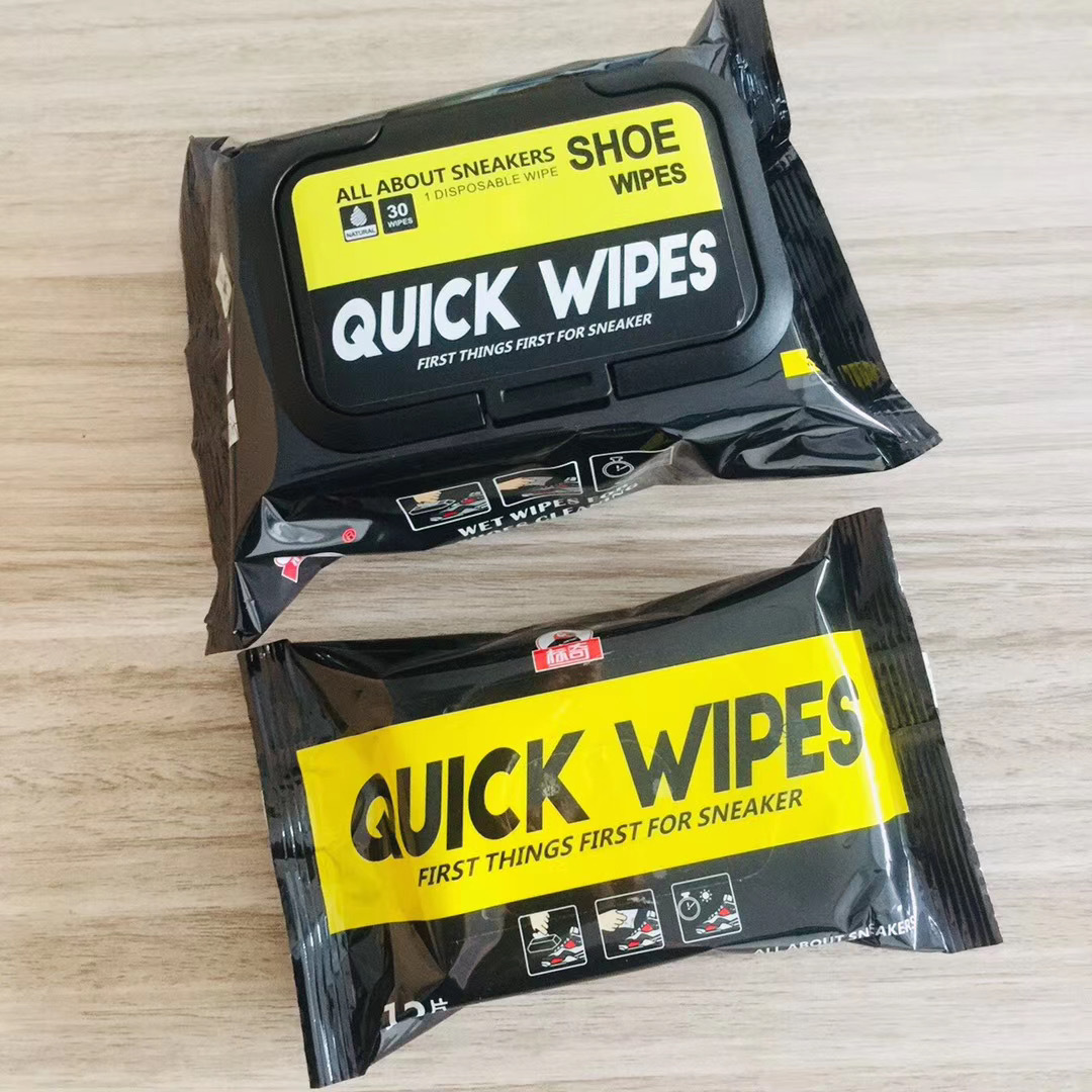 White shoes cleaning wipes sneaker shoes disposable shoe cloth wipes cross-border explosions 30 artifact Biaoqi