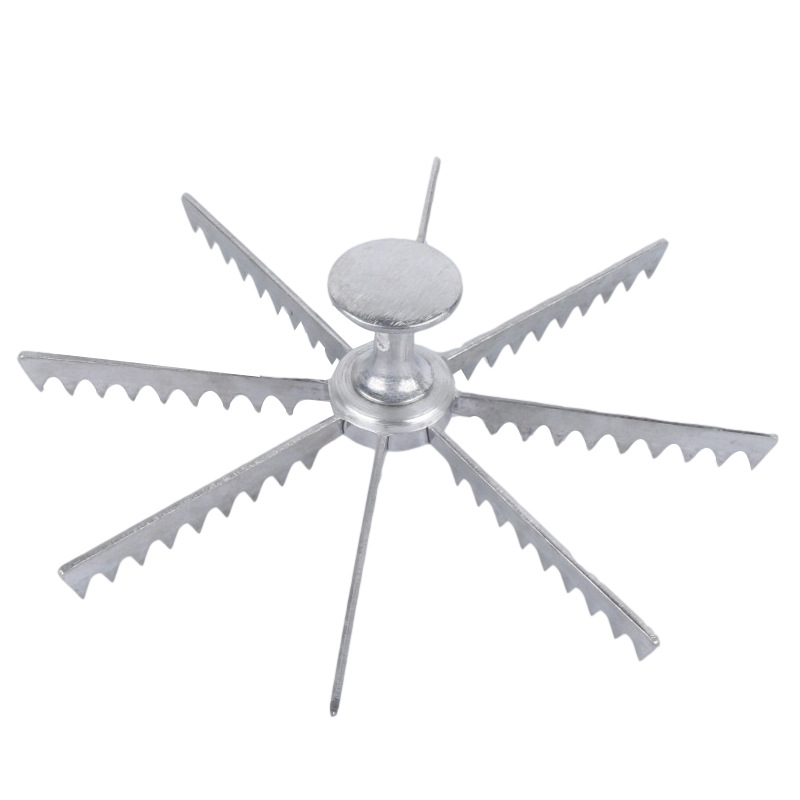 Manufacturer Wholesale Aluminum Alloy Gear Pizza Cutter Multi-Tooth Pizza Cutter 5-12 Baking Tools Cake Mold