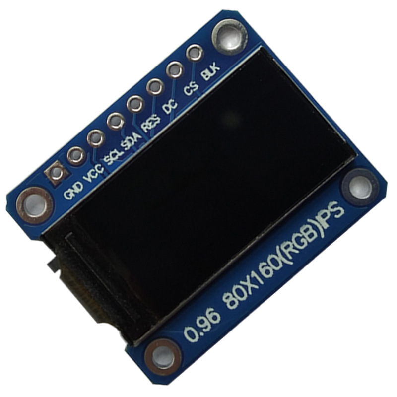 0.96inch Tft Display Module Ips Lcd Screen 0.96inch St7735 Driver 80*160 Resolution Lcd