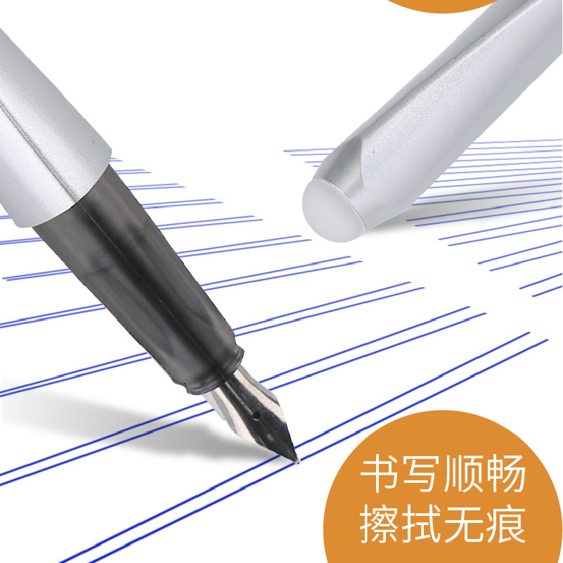 Landscape stationery erasable ink bag bulk easy to rub pen replacement large quantities of crystal blue black ink blue factory wholesale