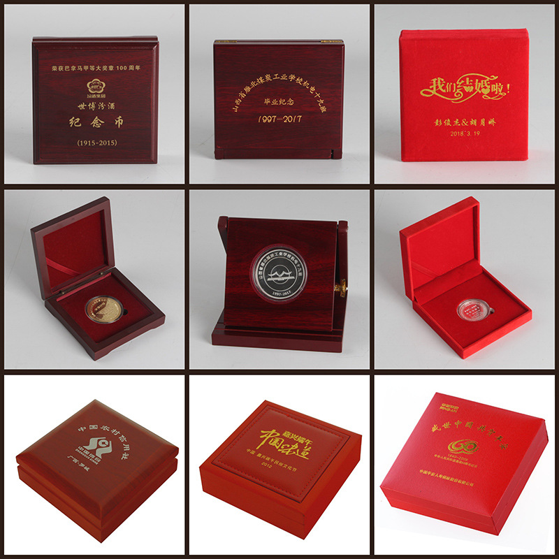 Sterling Silver Commemorative Coin Customization Company Enterprise Anniversary Factory Metal Commemorative Medallion 999 Silver Coin Customization