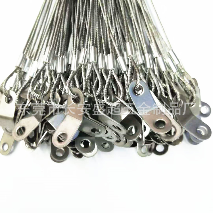 304 Stainless Steel Wire Rope Anti-Fall Rope Safety Rope Lighting Safety Sling Electric Vehicle Trunk Pull Cord