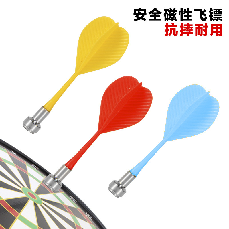 Universal safety magnet Dart Head Red Yellow Label magnetic dart Plate Special strong magnetic dart